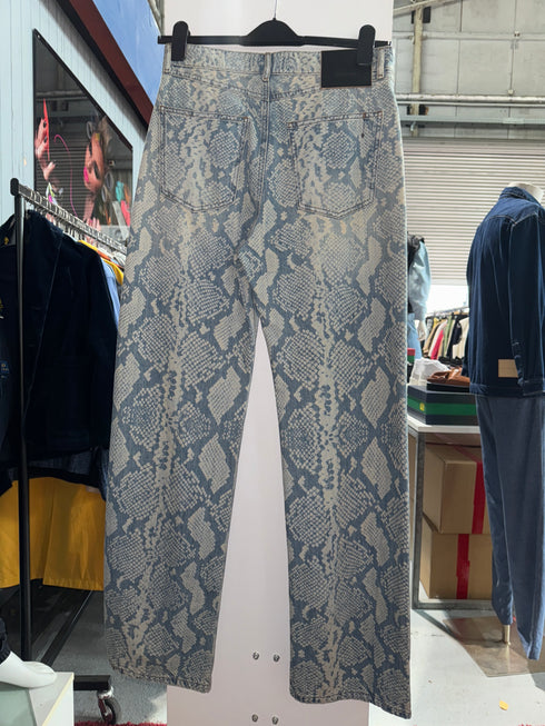 Sportmax Jeans Schlangenoptik